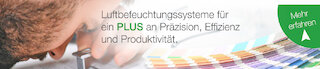 Mehr über Luftbefeuchtung in der Druckerei erfahren @ 