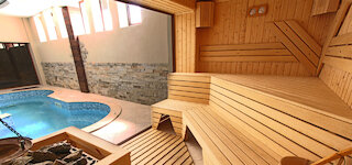 spa wellness landscape with regulated air humidification 