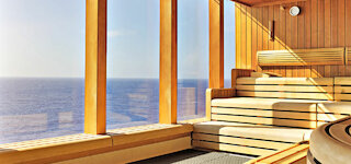 steam humidification in the wellness area on cruise ships 