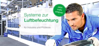 Luftbefeuchtung für ein optimales Raumklima.
