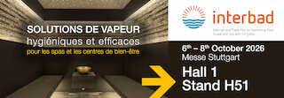Come and visit us at Interbad 2026 and discover our hygienic and efficient steam systems @ 