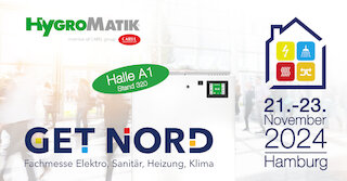 Hygromatik – Austeller auf der GetNord als Hersteller für Systeme von effizienter Luftbefeuchtung @ 