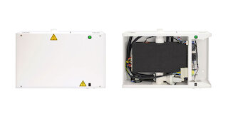 Kompakte Dampferzeugung Dampfgenerator für schmale Nischen @ 