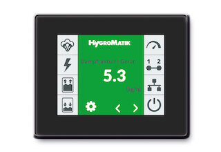 FlexLine Option für die Weitbereichsregelung, mit der Dampfluftbefeuchter auch trotz eines großen Leistungsbereiches präzise regelbar sind. @ 