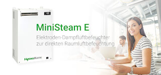 Luftbefeuchtung Direktraumbefeuchtung MiniSteam