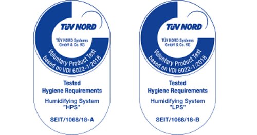 air humidification certified hygiene
